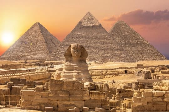 Pyramídy v Gize