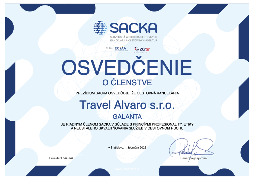 SACKA Certificate